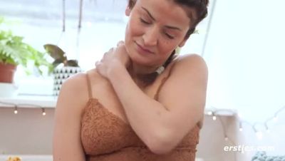 German Amateur Ella P Fingering Her Shaved Pussy to Intense Orgasm - HD Solo Masturbation - porntry.com - Germany