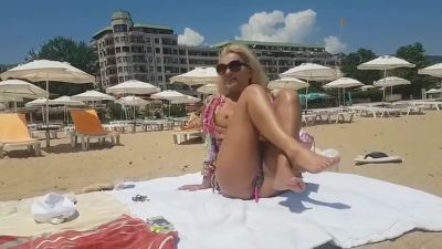 Public Beach Orgasm With Lovens Lush Control By My Stepbro With Loly Amateur - hclips.com
