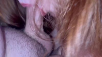 Big Ass Amateur Redhead In Lingerie Squats On It Until I Cum Twice - Double Creampie - hclips.com - Britain