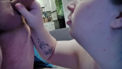 German Amateur Handjob - Bigbubskity Pleasures Two Guys & Makes Them Cum Hard - xxxfiles.com - Germany