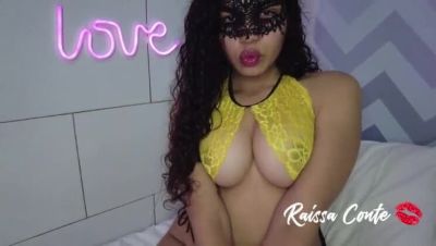Raissa Conte Hot Latina MILF Takes Big Cock in Her Ass & Pussy - Homemade Sex - porntry.com - Brazil