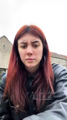 Amateur redhead masturbates then gives a blowjob - drtuber.com
