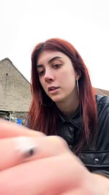 Amateur redhead masturbates then gives a blowjob - drtuber.com