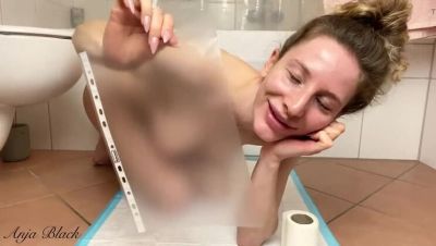 German Amateur Anja Black Pissing Hardcore POV Femdom BDSM - porntry.com - Germany