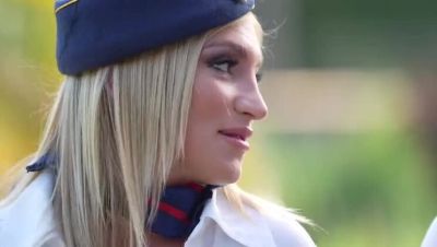 Hot Stewardesses Fuck Passenger in Threesome - Amateur Uniform Sex - xxxfiles.com
