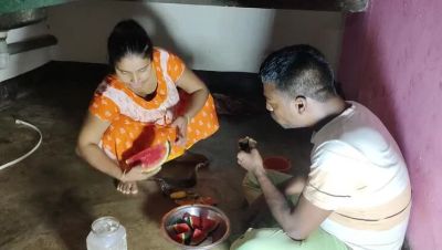 Hot Village Bhabhi Kitchen Sex with Stranger - Desi Homemade XXX - xxxfiles.com - India