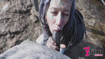 Tattoo Couple Caught While Wild Anal Public Sex On A Ruine - txxx.com