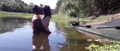 I Went Fishing With My Stepfather And He Told Me To Take A Bath In Just My Panties With Couple Sex - hclips.com - Brazil