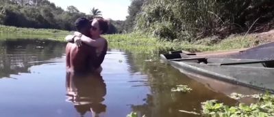 I Went Fishing With My Stepfather And He Told Me To Take A Bath In Just My Panties With Couple Sex - hclips.com - Brazil