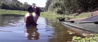 I Went Fishing With My Stepfather And He Told Me To Take A Bath In Just My Panties With Couple Sex - hclips.com - Brazil