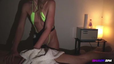 Real Amateur Massage Parlor Happy Ending - Michelle Sweet & Nicky Rebel Handjob & Oil Rub - veryfreeporn.com