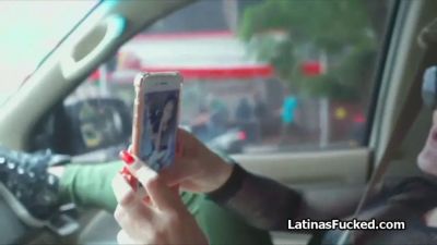 Cute Latina amateur on a fuck casting - sexu.com