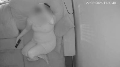 Wife Caught Masturbating Loudly to Porn While Hubby Was at Work - Big Tits Homemade Solo - porntry.com