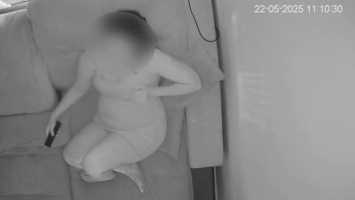 Wife Caught Masturbating Loudly to Porn While Hubby Was at Work - Big Tits Homemade Solo - porntry.com