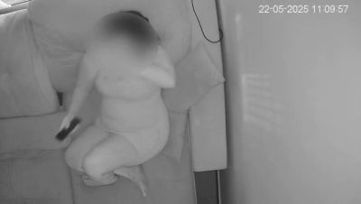 Wife Caught Masturbating Loudly to Porn While Hubby Was at Work - Big Tits Homemade Solo - porntry.com