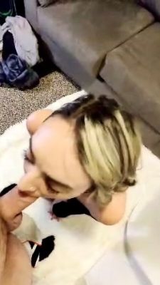 Amateur Blond Give Nice POV Blowjob - drtuber.com