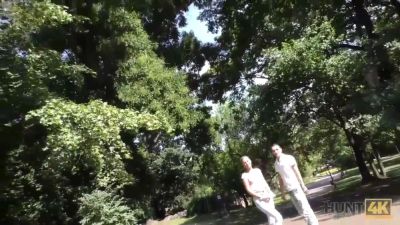 Hunt4k. boy invites couple to his place and fucks teenie woman for money - sexu.com - Czech Republic