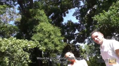 Hunt4k. boy invites couple to his place and fucks teenie woman for money - sexu.com - Czech Republic