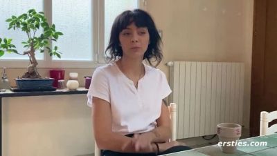Hot French Amateur Sasha M Fingering Her Hairy Pussy With Vibrator - Solo Masturbation HD - xxxfiles.com - Germany - France