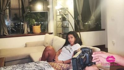 Hot Wife Lucy Latina Sucks Dick & Swallows Cum - Homemade Amateur Blowjob - porntry.com