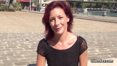 Redhead Amateur Milf In Lingerie Fucked On A Vaction With Morgane Dell - upornia.com - France
