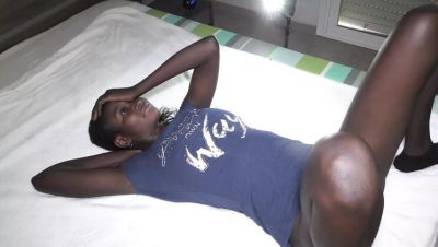 Skinny Black Girl Gets Creampie in Missionary - Homemade POV - veryfreeporn.com