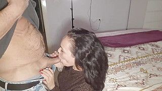 Homemade Sex with Hot Wife, Cum Inside Pussy Before She Goes to Dinner with Her Friends - ah-me.com