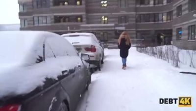 Hot Redhead Rose Wild Pays Debt with Doggystyle Sex - POV Amateur Teen - xxxfiles.com - Russia