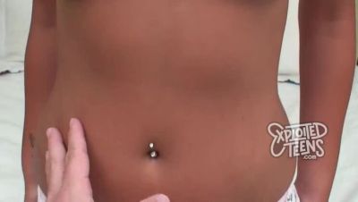 Hot 19 Year Old Amateur Teen Gives Blowjob & Takes Facial - POV Casting Couch Fuck - veryfreeporn.com