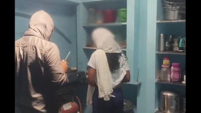 Hot Indian Teen VillageBlackfairy Fucks in Kitchen - Homemade 69 Sex with Killermia - porntry.com - India