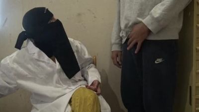 Hot Algerian Nurse in Marseille Gives Patient a Handjob - Big Cock Amateur Sex - porntry.com - France - Morocco