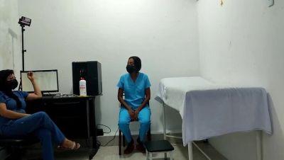 Hot Latina Doctor & Nurse Fuck Patient on Stretcher - Amateur Clinic Sex - xxxfiles.com - Ecuador