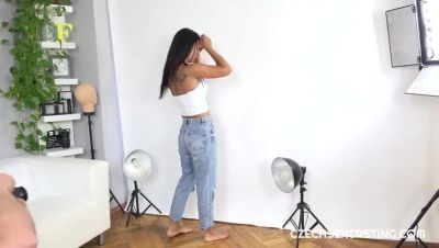 Hot MILF First Casting - Amateur Blowjob & Hardcore Doggy Style - porntry.com