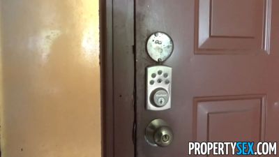 Propertysex super-sexy blonde real estate agent pounds private investigator in hidden room - sexu.com