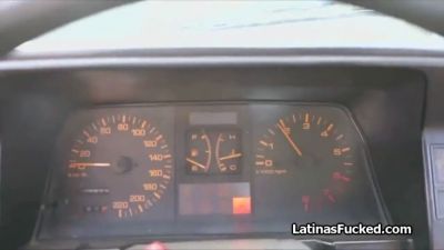 This no bra busty Latina amateur likes it rough - sexu.com