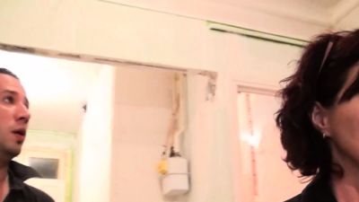 Worker Max Casanova anal fucks amateur granny Joyce Mifle - drtuber.com