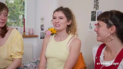Hot German Amateur Lesbian Foursome - Card Game Turns Into Wild Pussy Licking & 69 - veryfreeporn.com - Germany