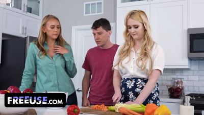 Step mom and step sister's dirty petite hidden - letting son-in-law fuck them anytime - free-for-all use cougar - sexu.com