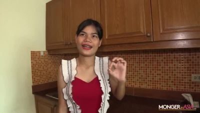 Hot Asian Teen Fucks Her Boss in Apartment - Slender Amateur in Lingerie - xxxfiles.com