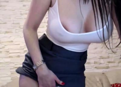 Angie Strokes Her Pussy - Latina Webcam Solo - drtuber.com