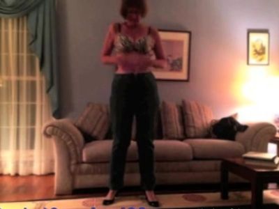 Mrs. Commish's Webcam Blowjob and Masturbation - drtuber.com