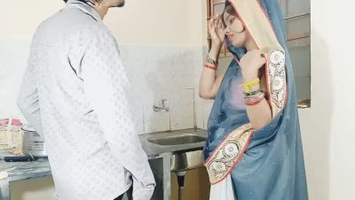 Hot Indian Aunty Vija Romantic Kitchen Sex - Full HD Homemade XXX Video - xxxfiles.com - India