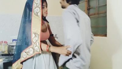 Hot Indian Aunty Vija Romantic Kitchen Sex - Full HD Homemade XXX Video - xxxfiles.com - India