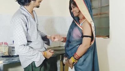 Hot Indian Aunty Vija Romantic Kitchen Sex - Full HD Homemade XXX Video - xxxfiles.com - India