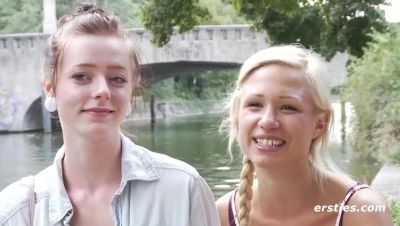 German Amateur Lesbians Gabi Gold Fuck in Bikini Shop Dressing Room - Public Sex & Pussy Licking - porntry.com - Germany