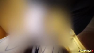 JohnTronX - Curvy Thai amateur sits her huge tattooed ass on my cock in POV - hotmovs.com - Thailand - China