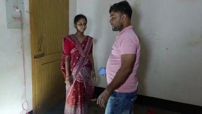 Hot Indian Housewife Fucks Husband in Doggy Style - Desi Bhabhi Homemade Sex - porntry.com - India