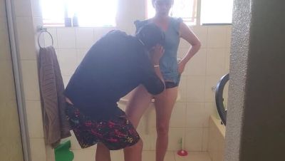 Hot Amateur Wife Finger Fucked in Bathroom - Best Friend's Wife Loves It! - veryfreeporn.com