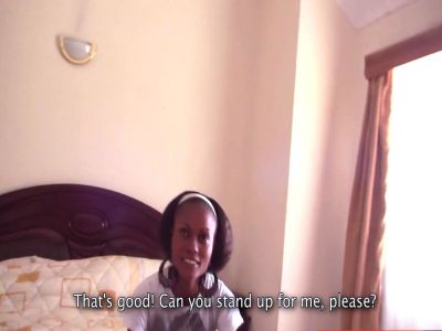 Amateur Skinny Black MILF Stretched Wide - drtuber.com