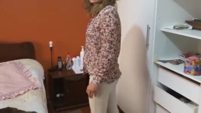 Hot Stepsister Comes Home Horny - Amateur Hairy Mature Striptease & Taboo Fuck - xxxfiles.com